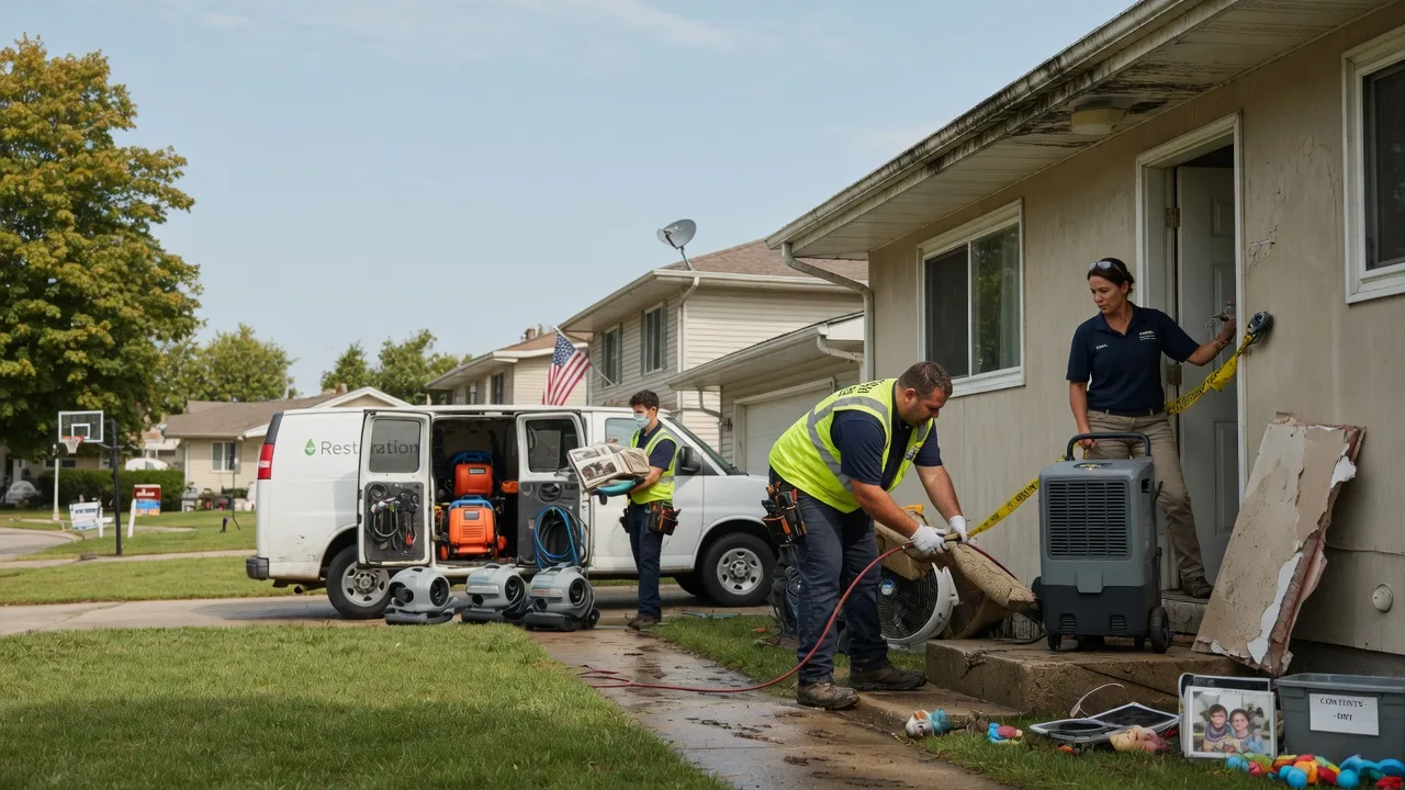 Water Damage Restoration in Byesville, OH near me